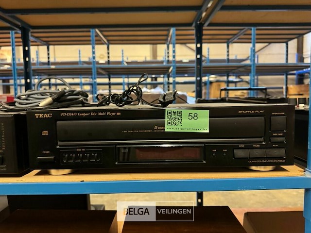 Teac pd-d2410 compact disc multi player - afbeelding 1 van  2