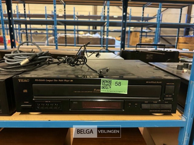 Teac pd-d2410 compact disc multi player - afbeelding 2 van  2