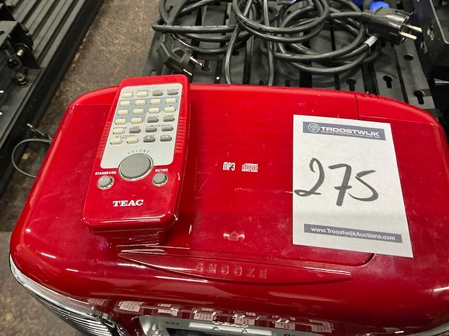 Teac vintage radio - afbeelding 3 van  3