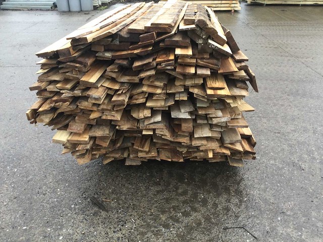 Teak barnwood - snijresten - afbeelding 6 van  9