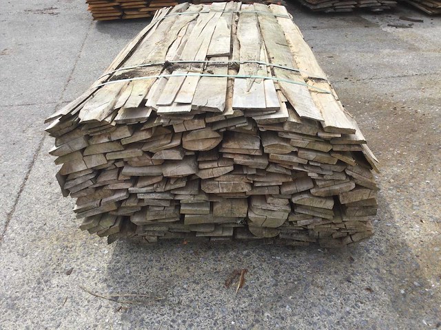 Teak barnwood - snijresten - afbeelding 2 van  6