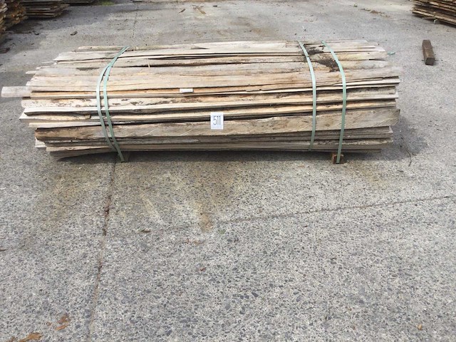 Teak barnwood - snijresten - afbeelding 4 van  6