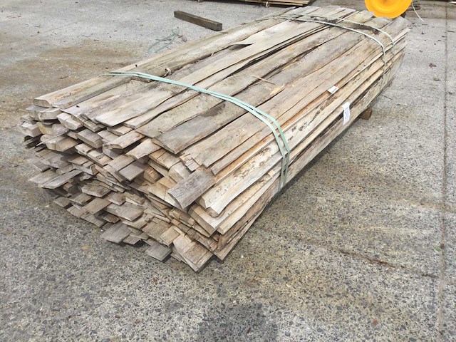 Teak barnwood - snijresten - afbeelding 5 van  6