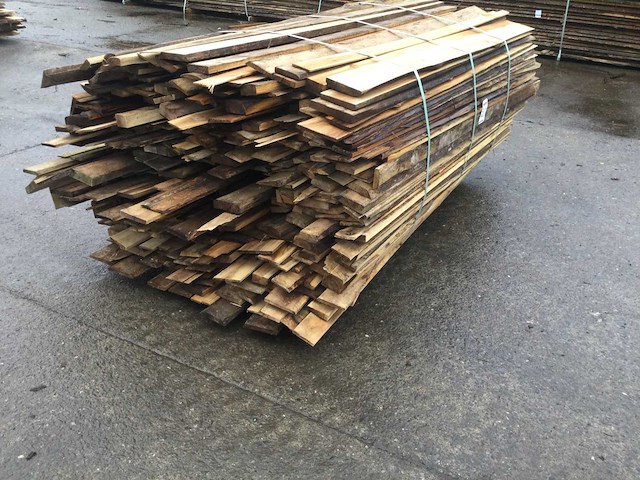 Teak barnwood - snijresten - afbeelding 1 van  9