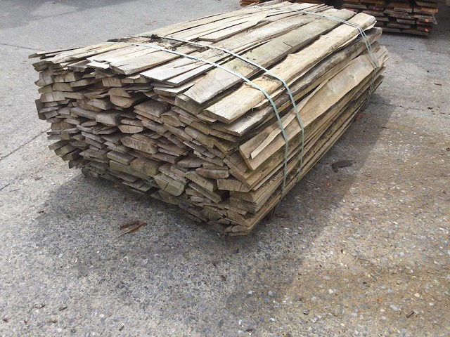 Teak barnwood - snijresten - afbeelding 1 van  6