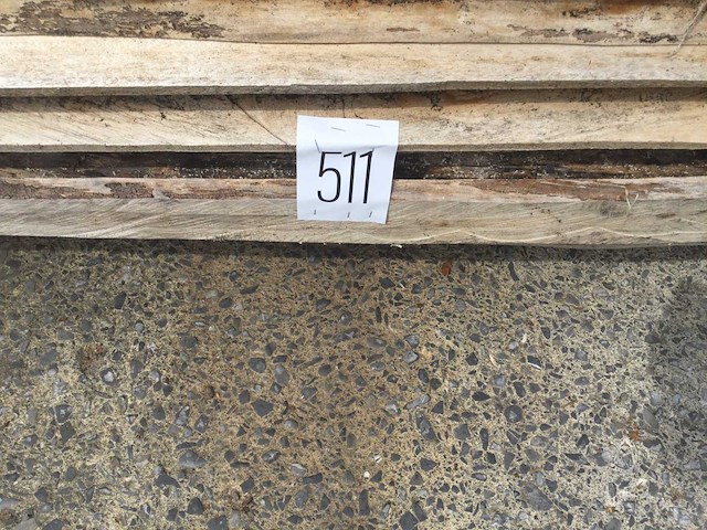 Teak barnwood - snijresten - afbeelding 6 van  6