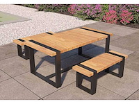 Teak dinnerset wellington (nieuw)