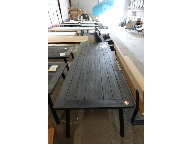 Teak ebony tafel jardinico - afbeelding 1 van  6