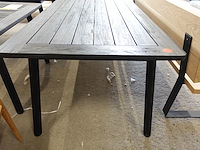 Teak ebony tafel jardinico - afbeelding 2 van  6
