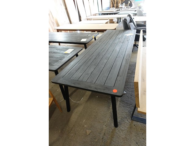 Teak ebony tafel jardinico - afbeelding 3 van  6