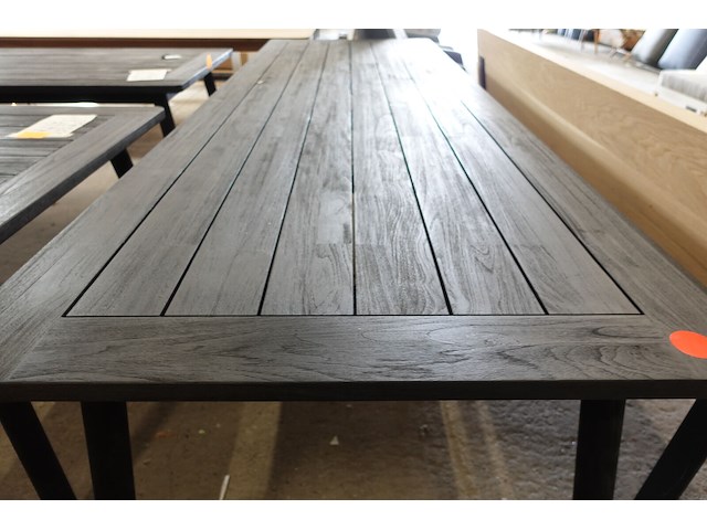 Teak ebony tafel jardinico - afbeelding 4 van  6