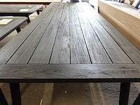 Teak ebony tafel jardinico - afbeelding 4 van  6
