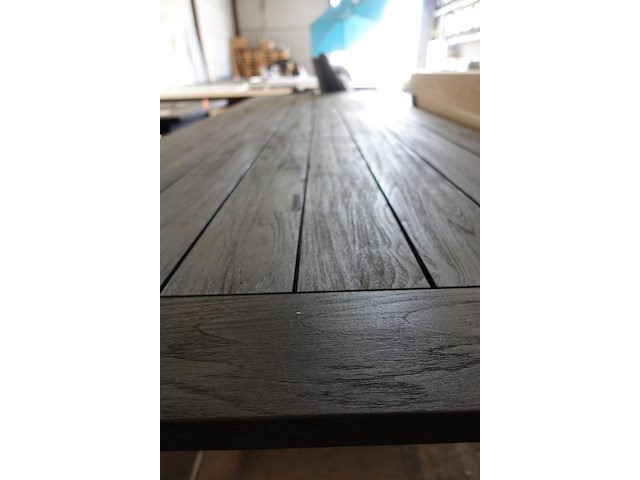 Teak ebony tafel jardinico - afbeelding 5 van  6