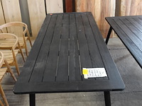 Teak ebony tafel jardinico - afbeelding 1 van  4