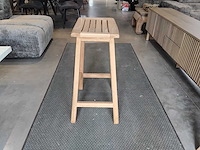 Teak kruk (8x) - afbeelding 3 van  3