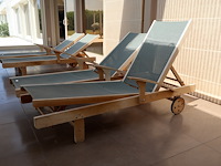 Teak ligbed (2x) - afbeelding 4 van  5
