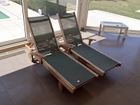 Teak ligbed (2x) - afbeelding 2 van  5