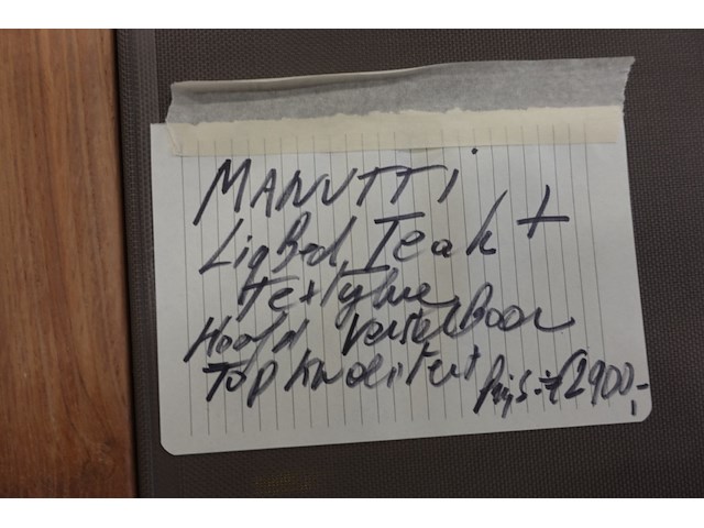 Teak ligbed manutti - afbeelding 4 van  4