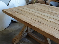 Teak outdoor tafel - afbeelding 5 van  6
