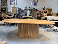 Teak tafel 240 - afbeelding 1 van  4