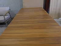 Teak tafel jardinico - afbeelding 4 van  6