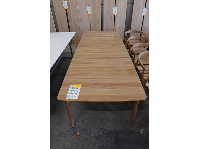 Teak tafel jardinico - afbeelding 1 van  6