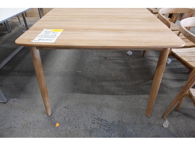 Teak tafel jardinico - afbeelding 3 van  6