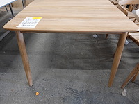 Teak tafel jardinico - afbeelding 3 van  6