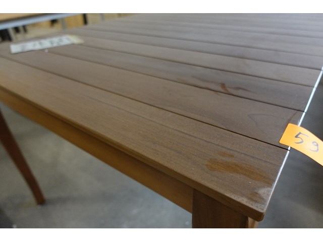 Teak tafel jardinico - afbeelding 3 van  4