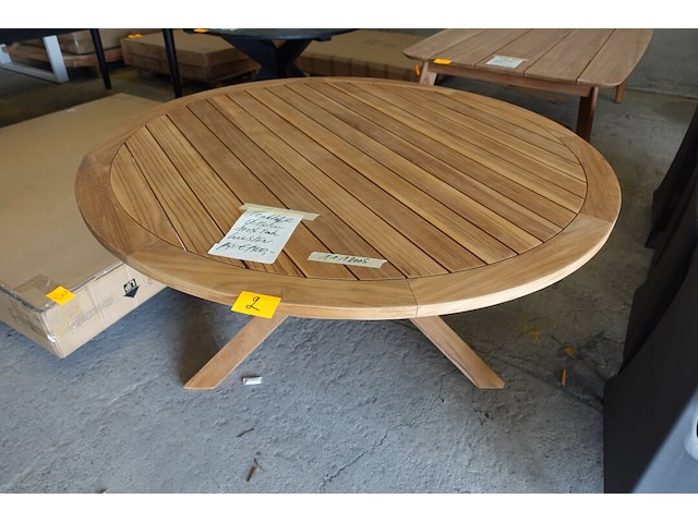 Teak tafel winston - afbeelding 1 van  3