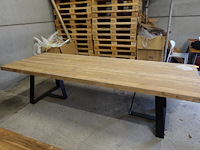 Teak tafel - afbeelding 1 van  6