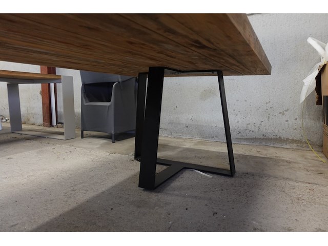 Teak tafel - afbeelding 4 van  6