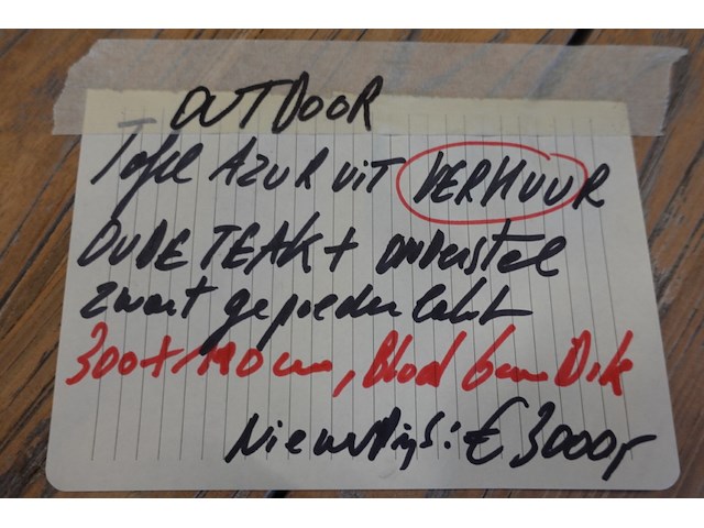 Teak tafel - afbeelding 6 van  6