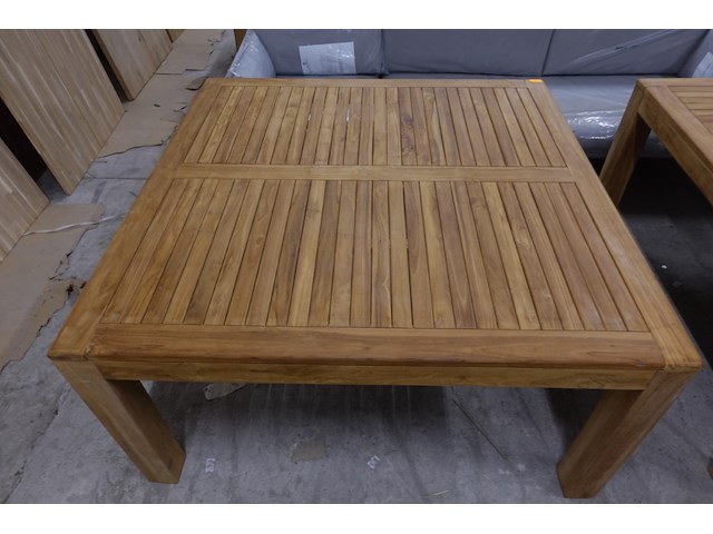 Teak tafel - afbeelding 3 van  4
