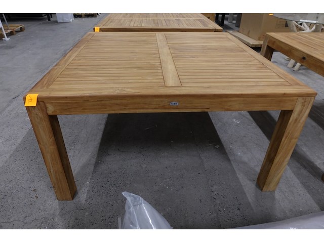 Teak tafel - afbeelding 3 van  4