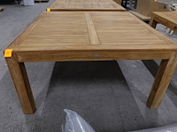 Teak tafel - afbeelding 3 van  4