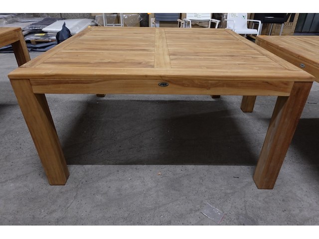 Teak tafel - afbeelding 3 van  4