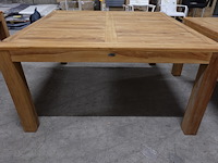 Teak tafel - afbeelding 3 van  4