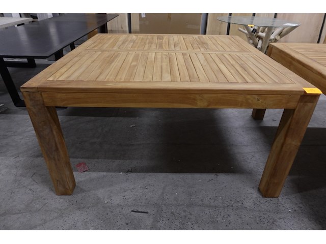 Teak tafel - afbeelding 1 van  5