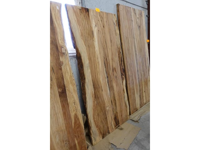 Teak tafelblad - afbeelding 2 van  2