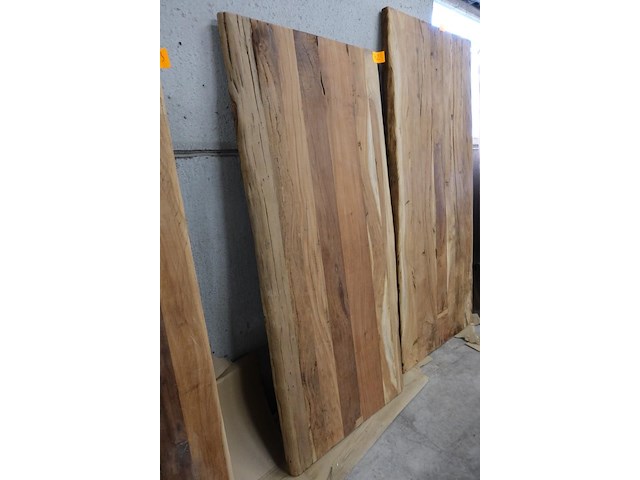 Teak tafelblad - afbeelding 2 van  2