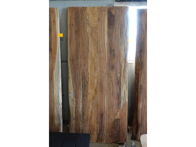 Teak tafelblad - afbeelding 1 van  2