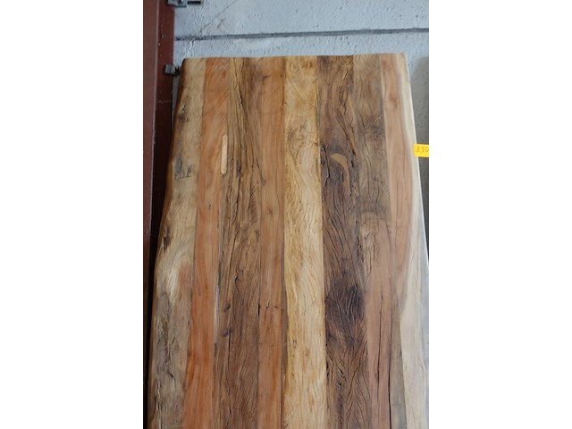 Teak tafelblad - afbeelding 2 van  2