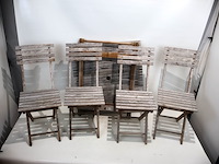 Teak tuinset - afbeelding 2 van  6