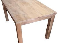 Teaken eetkamer tafel - afbeelding 1 van  1