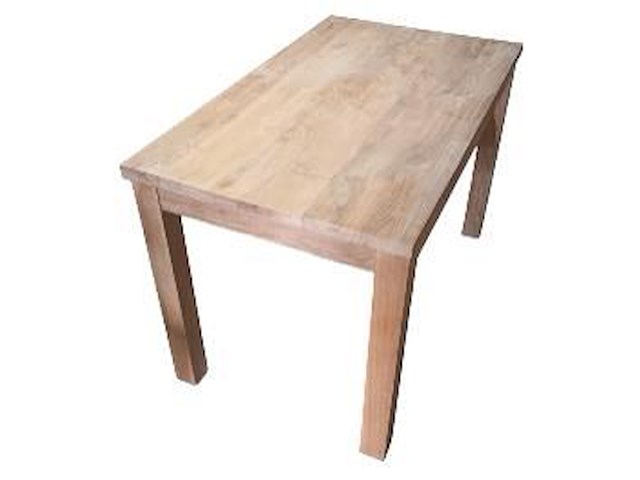 Teaken eetkamer tafel - afbeelding 1 van  1
