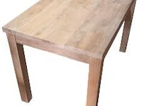 Teaken eetkamer tafel - afbeelding 1 van  1