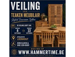 Teaken meubilair: ophaling loenhout