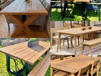 Teaken meubilair; tremelo (levering binnen belgië mogelijk)