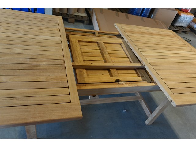 Teakhouten tafel gf25b/gf25, jeparas - afbeelding 4 van  6